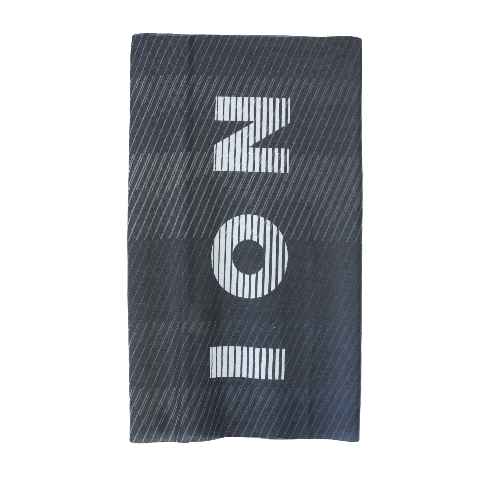 ION Bike Logo Neckwarmer in dunkelgrau mit weißem ION-Logo-Print