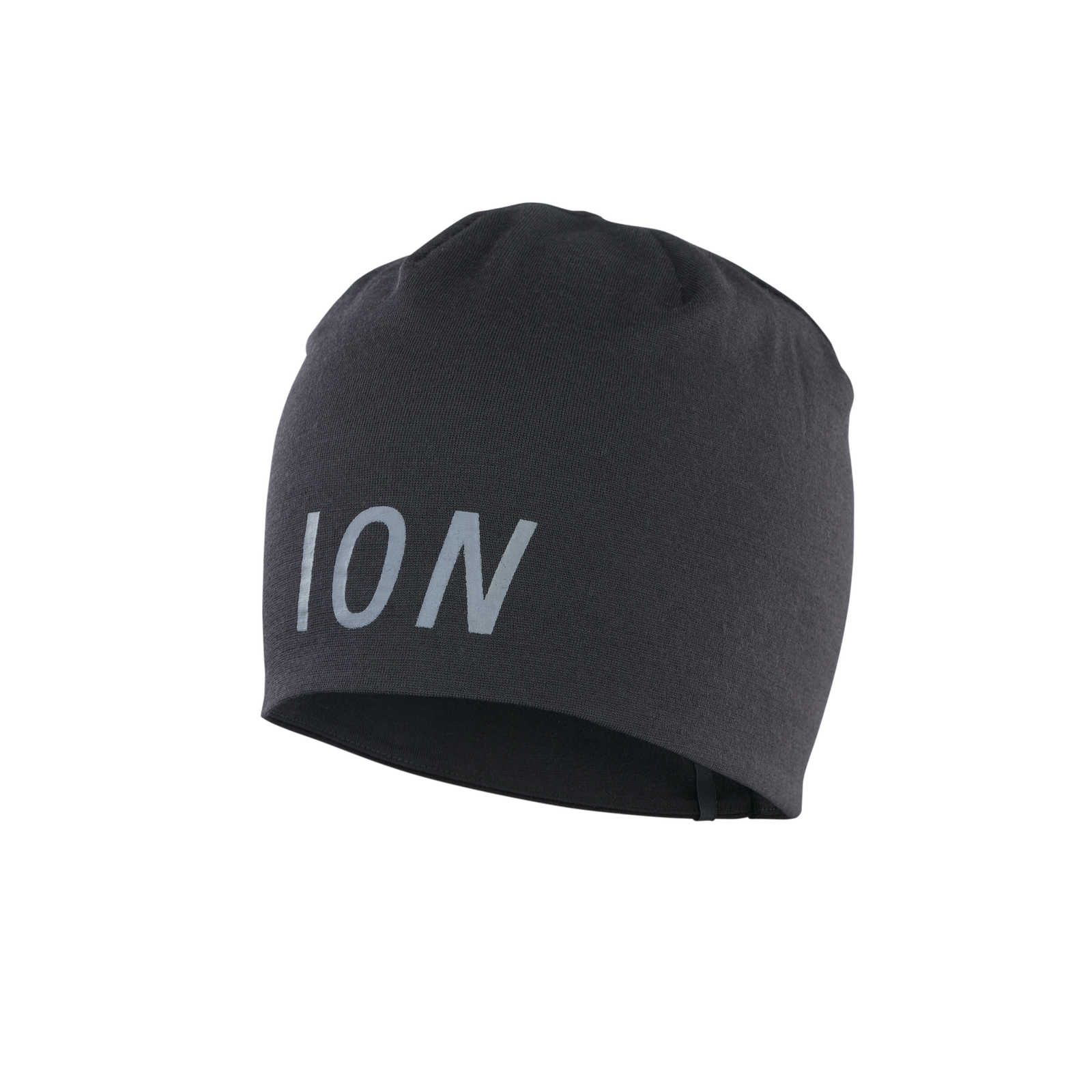 ION Bike Logo Merino berretto taglia unica in nero carbone