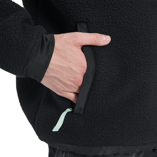 Jacket Surfing Elements Zip Fleece unisex - 900 black - 52/L