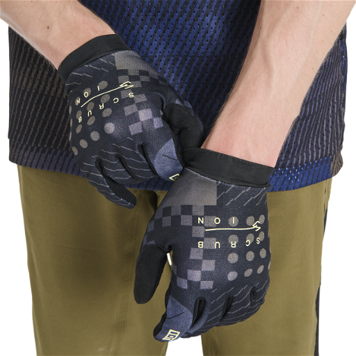 Gloves Scrub unisex - 602 dark-mud - XXS