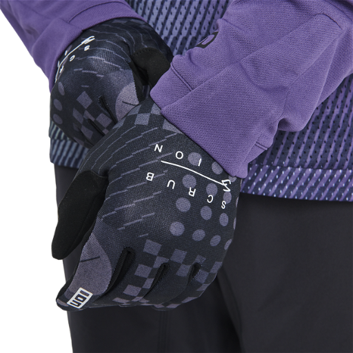 Gloves Scrub unisex - 900 black - XS