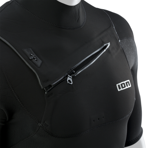 Protection Suit 3/2 SS Front Zip - black - 48/S