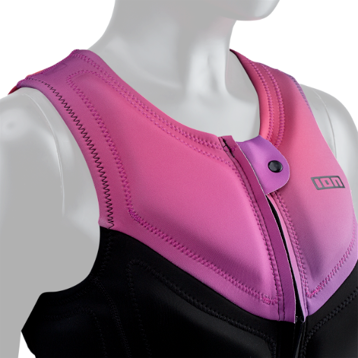 Ivy Vest Front Zip - 012 pink-gradient - 140/10