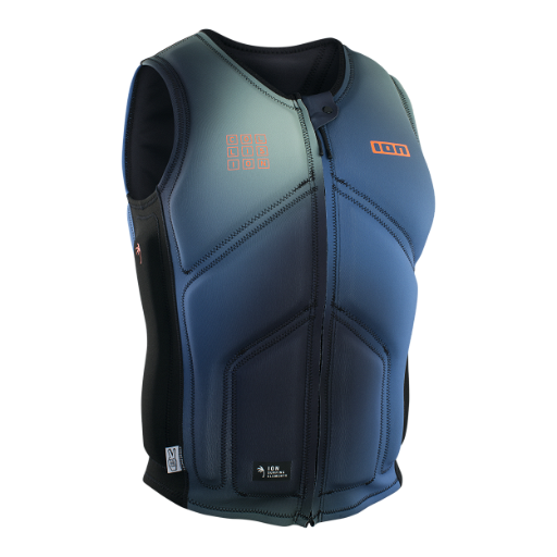 Collision Vest Core Front Zip - 011 blue-gradient - 46/XS