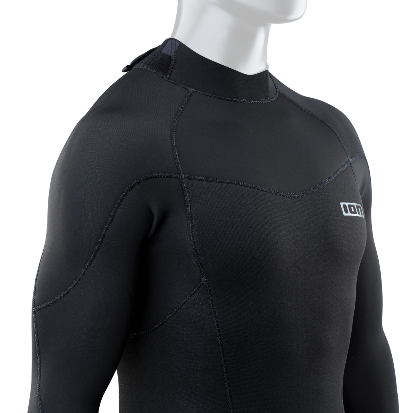 ION Element 4/3mm back-zip fullsuit wetsuit in black