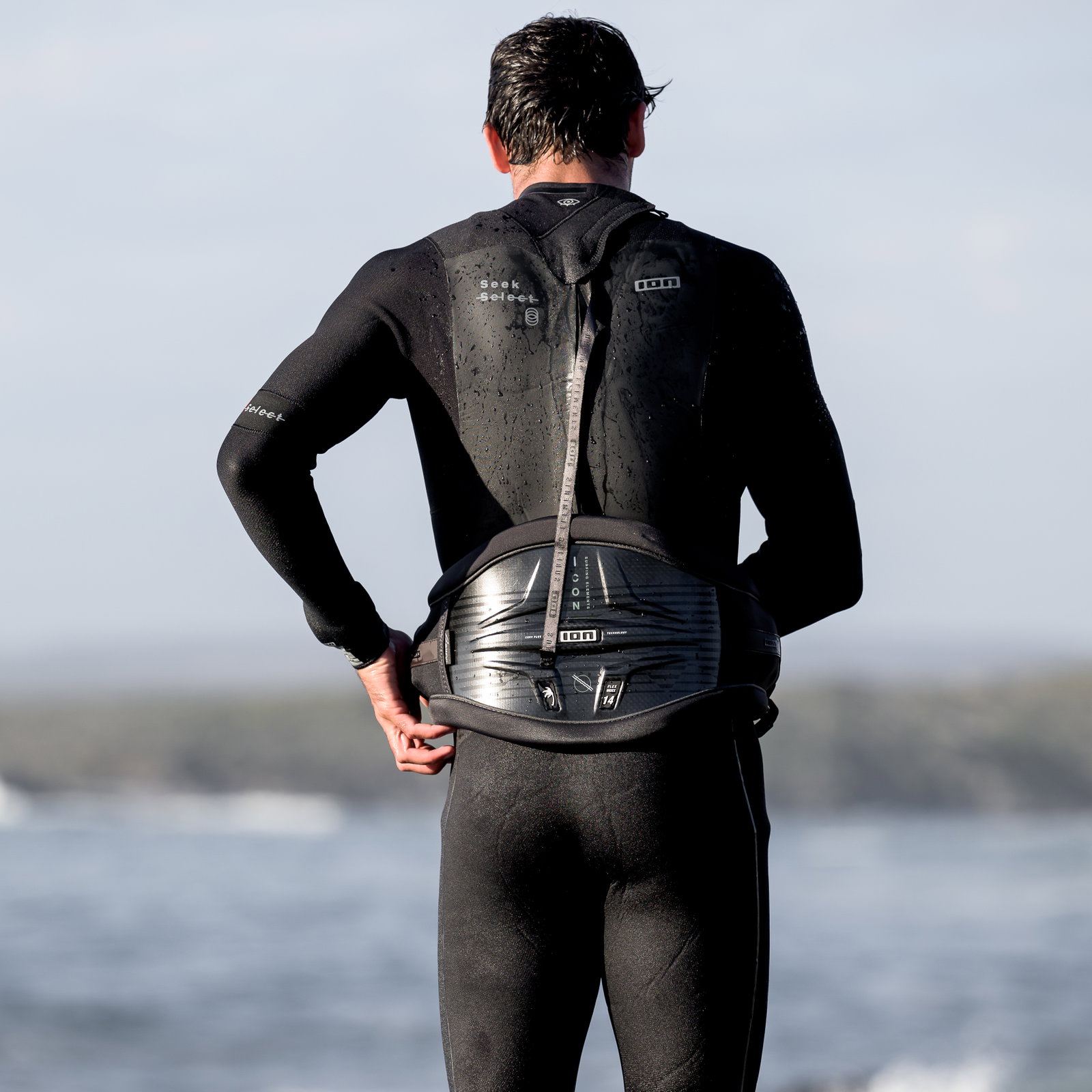 Men Wetsuit Seek Select 4/3 Backzip | ION Water