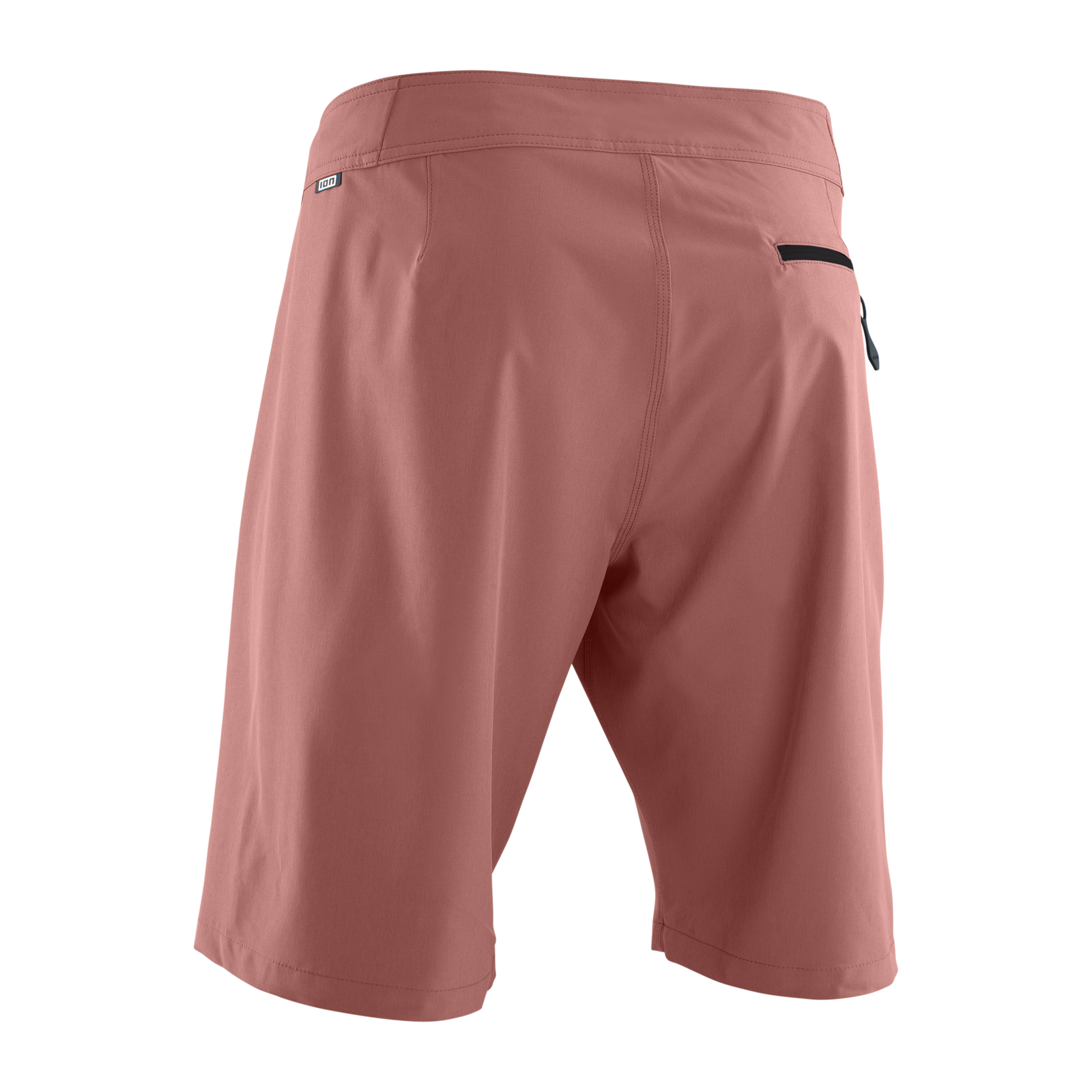 ION Logo boardshorts 20" homme en vieux rose – vue de dos