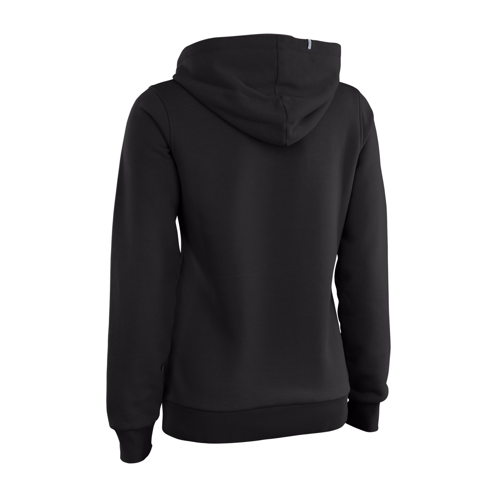 ION Hoody Logo Damen Kapuzenpullover in schwarz – Rückenansicht