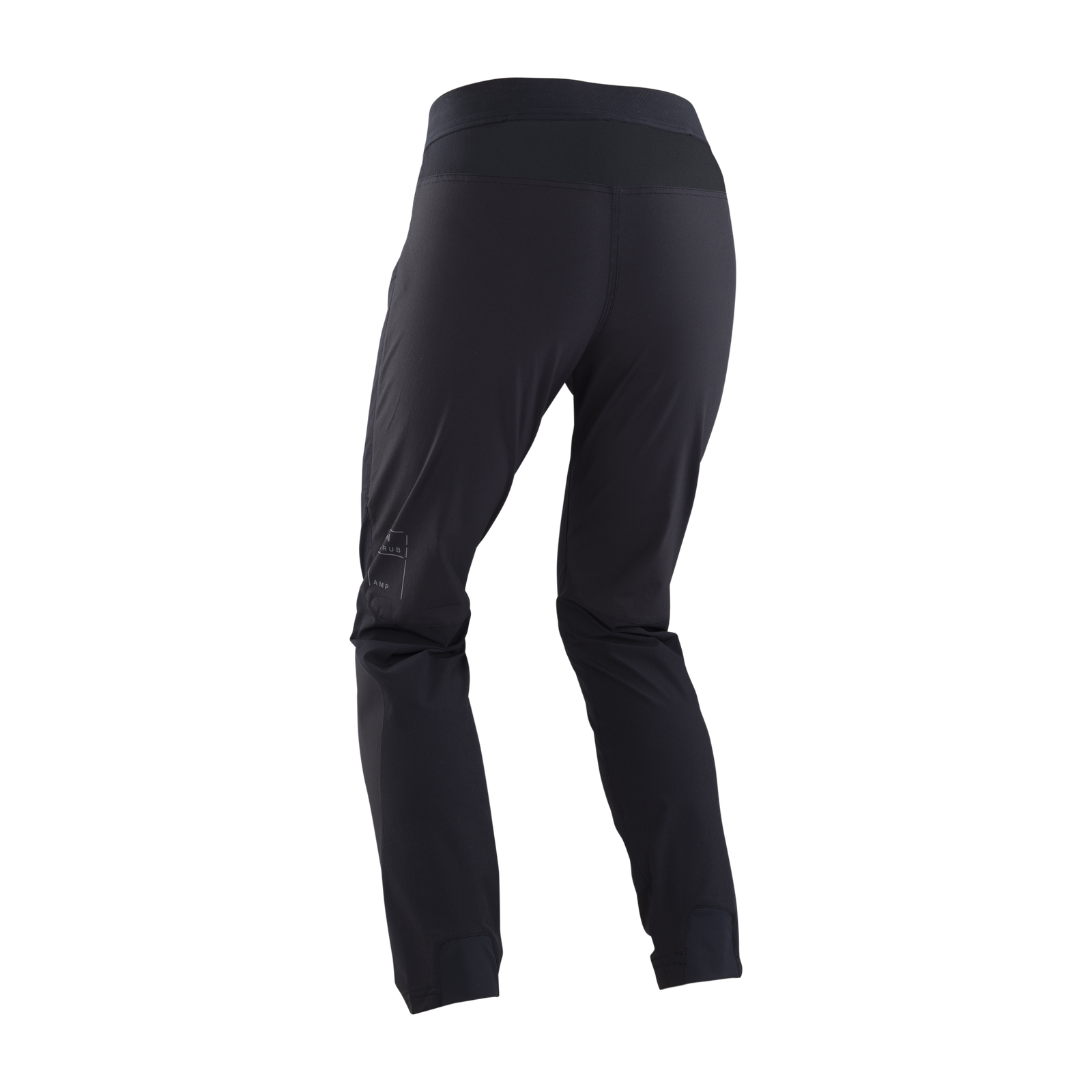 ION Bike Scrub Amp women cycling pants in black for freeride and downhill mountain biking