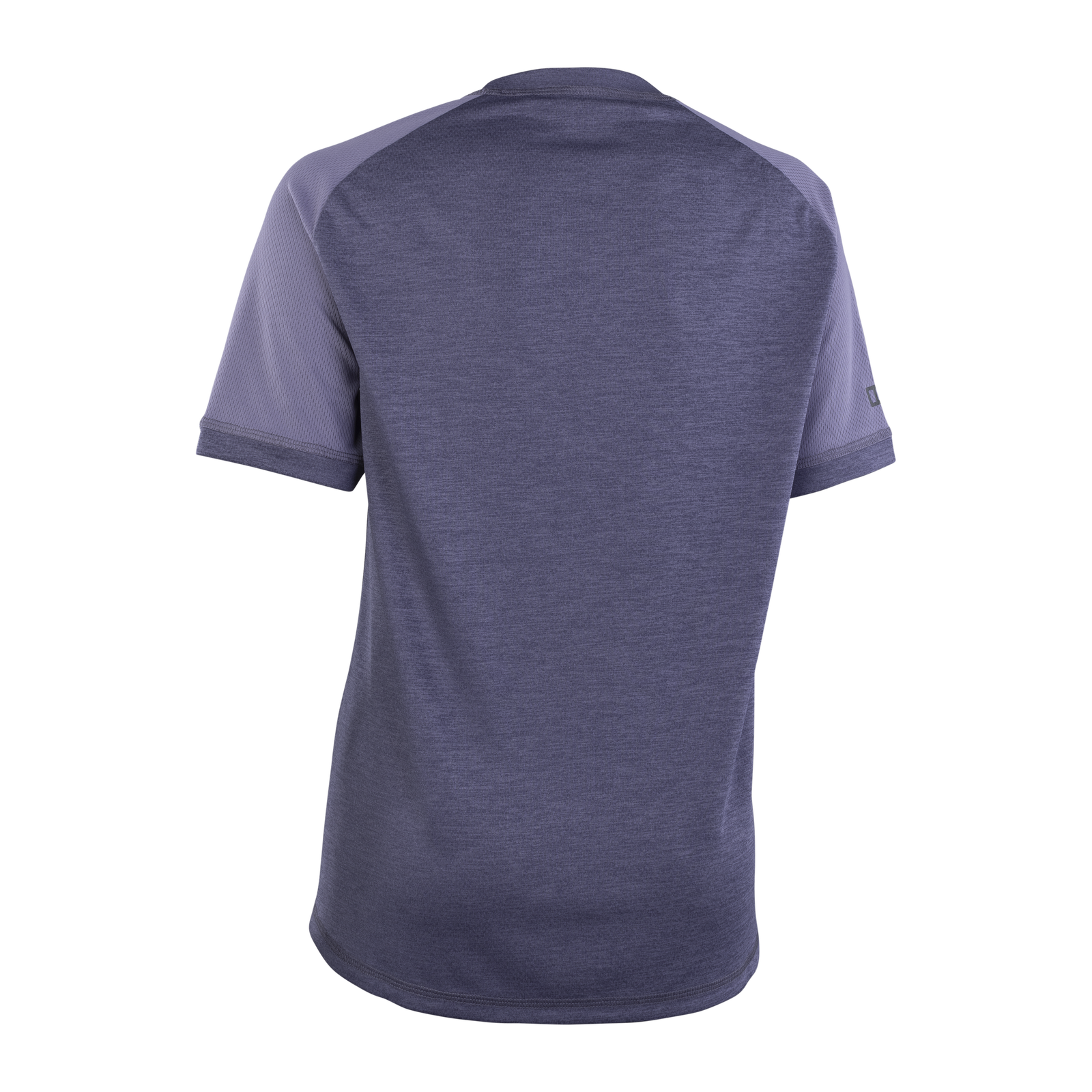 ION Bike TECH Logo women's short-sleeve cycling jersey in dark slate purple for mountain biking