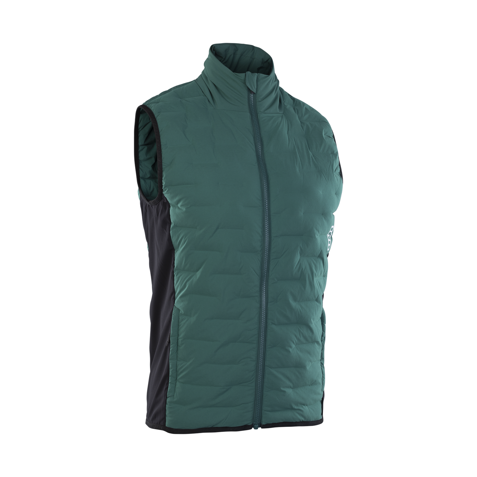 ION Bike Vest Primaloft Hybrid Shelter Herren Fahrradweste in dunkelgrün und schwarz