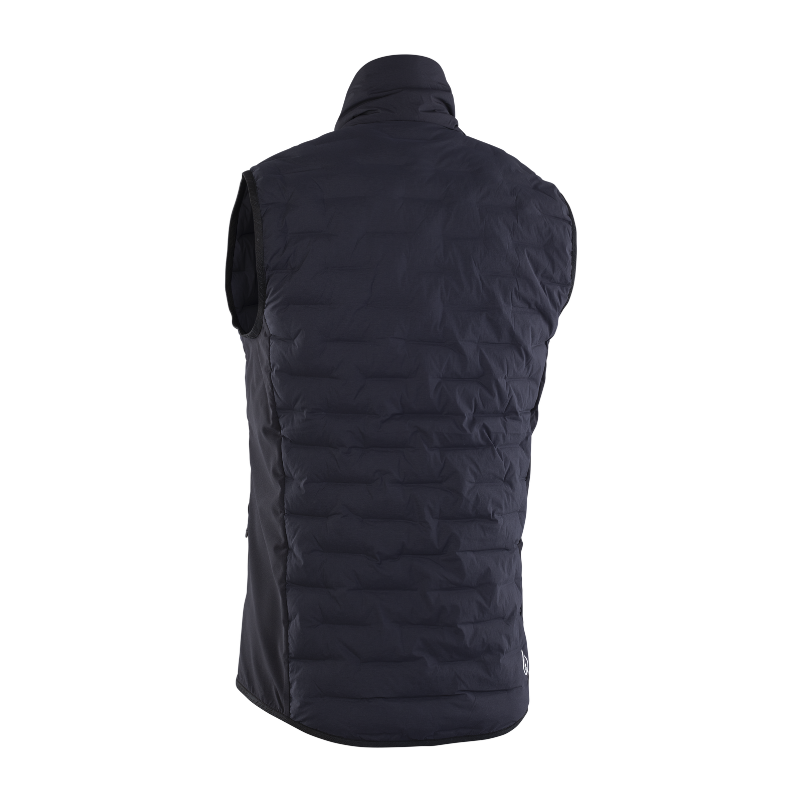 ION Bike Vest Primaloft Hybrid Shelter men's cycling vest in black with Thermolite insulation back view