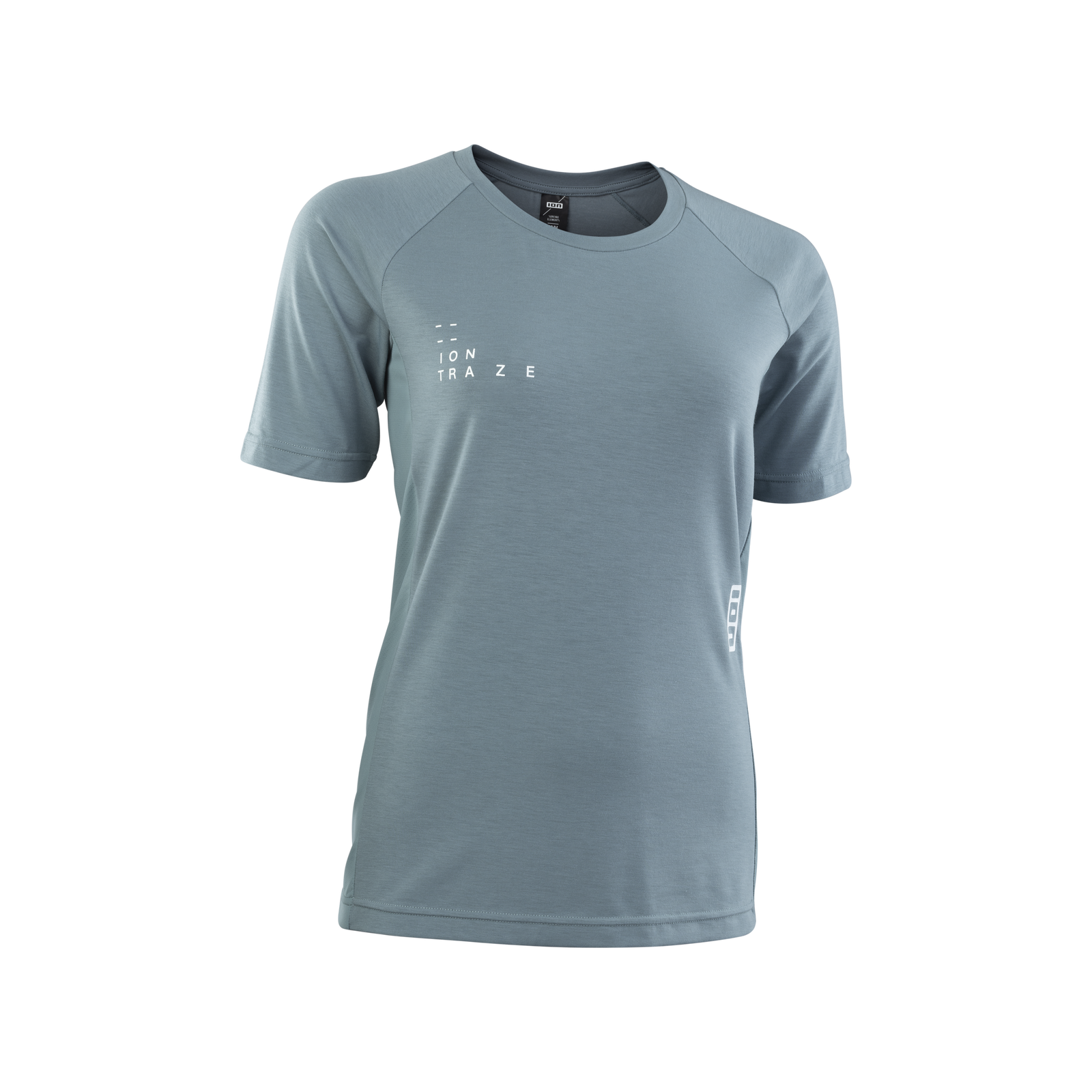 ION Bike Traze SS Damen Cycling-Jersey in slate blaugrau für Mountainbike und Enduro