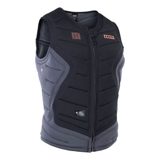 Collision Vest Select Front Zip - 900 black - 46/XS