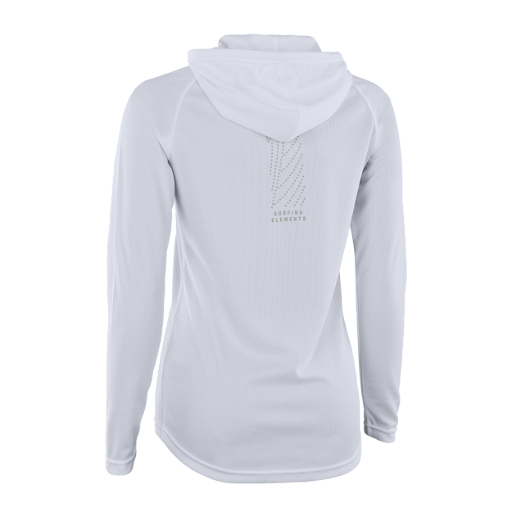 Wetshirt Hood LS women - 100 peak-white - 34/XS