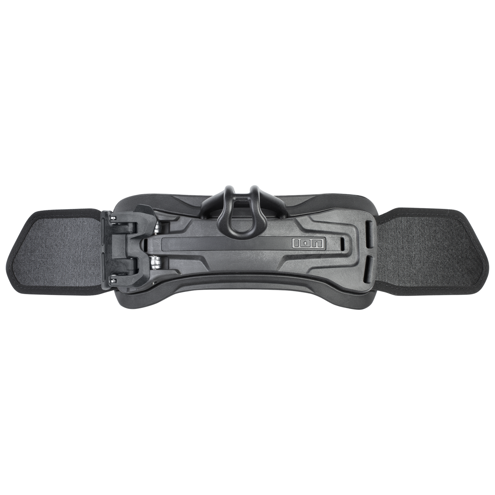 ION Spectre kite spreader bar in anthracite black with central hook system and padded strap wings