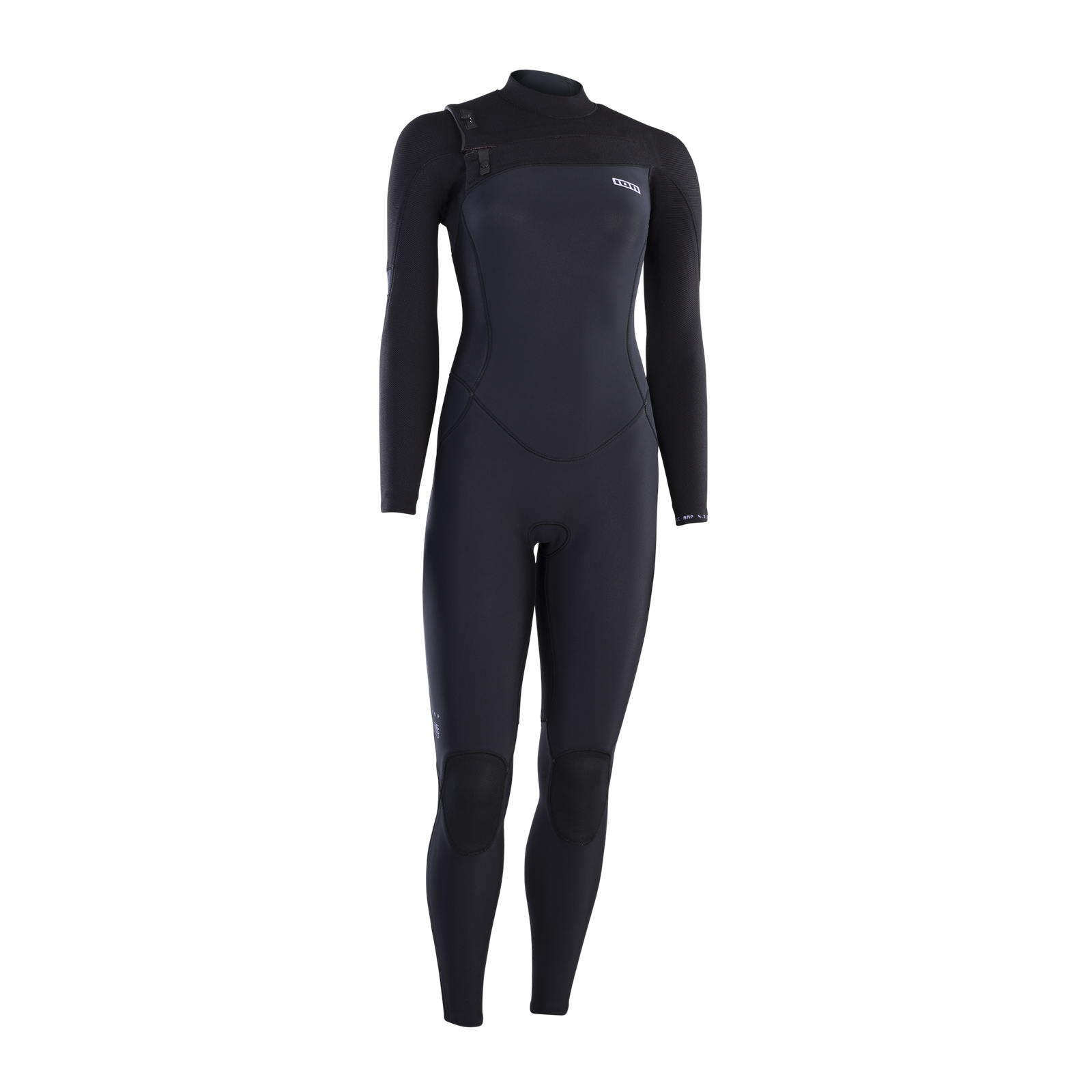 ION Amaze Amp 3/2mm front-zip fullsuit wetsuit women in black