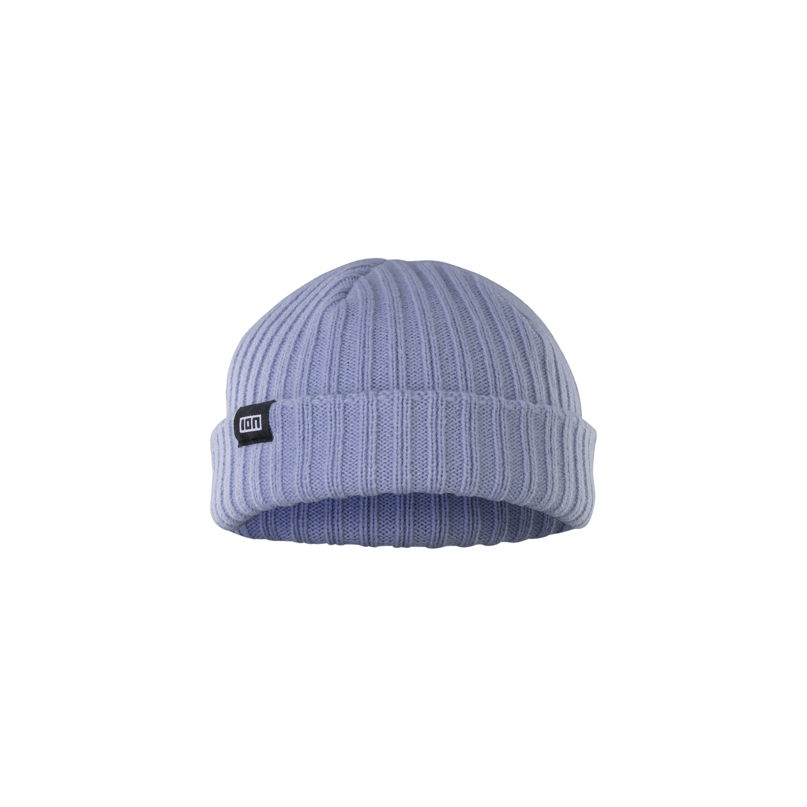 ION Ionic Fisherman Beanie onesize in slate blue with ribbed knit and folded cuff