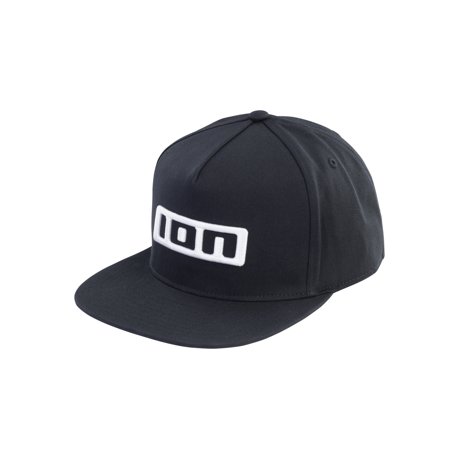 ION Ionic snapback cap in black with white ION logo
