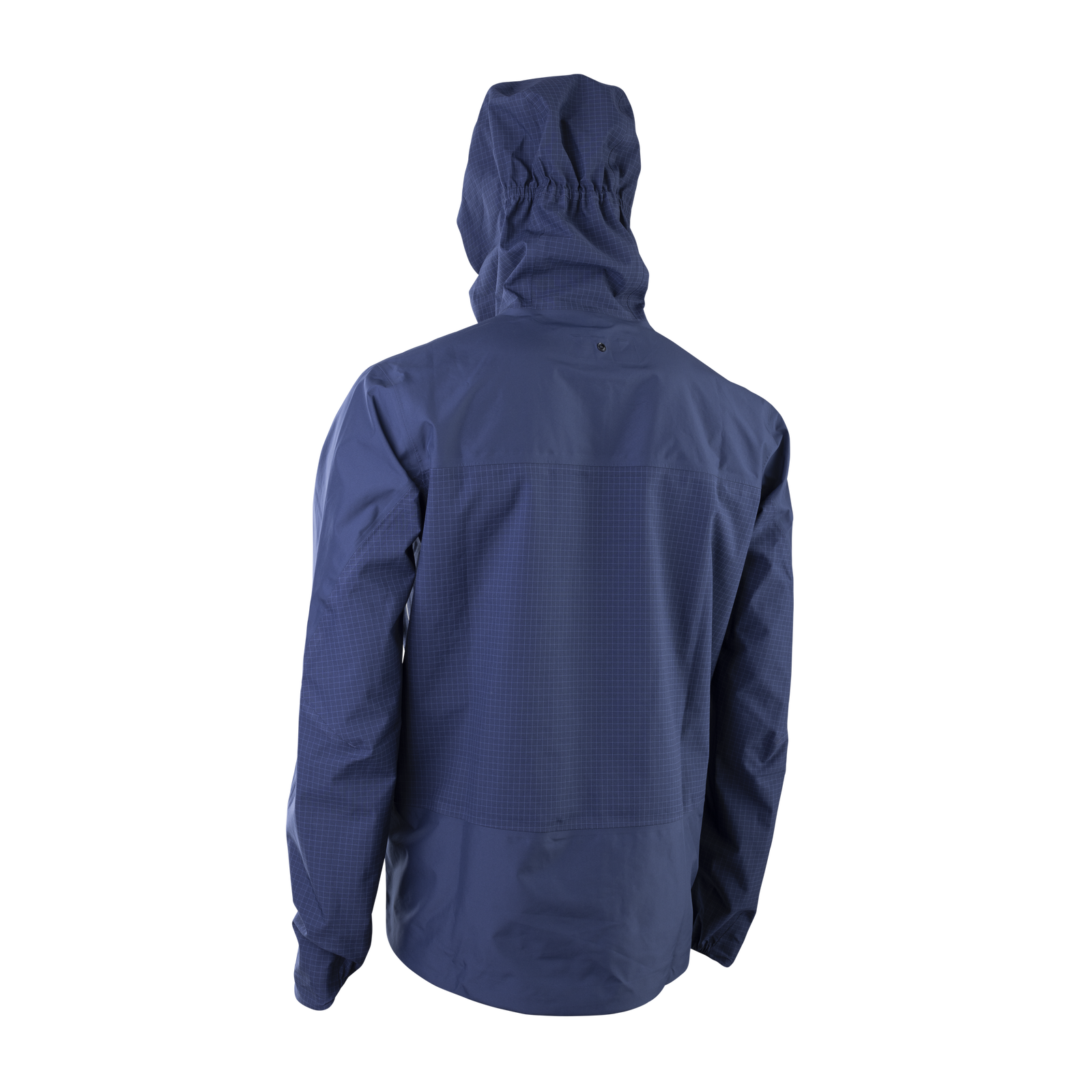 ION Bike Shelter 3L cycling jacket for enduro in navy blue rear view