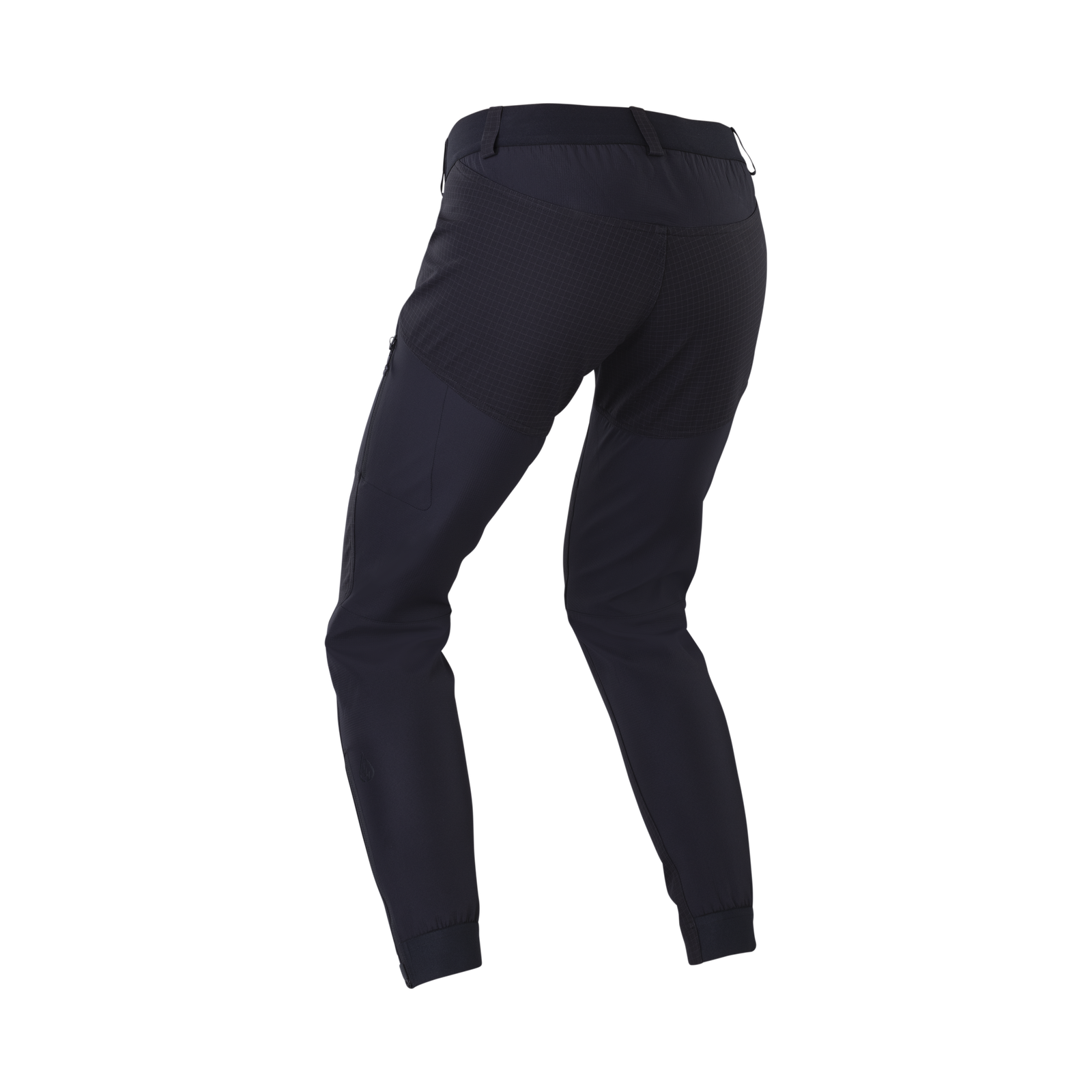 Pantalon vélo softshell ION Bike Shelter 2L femme en noir pour VTT et enduro