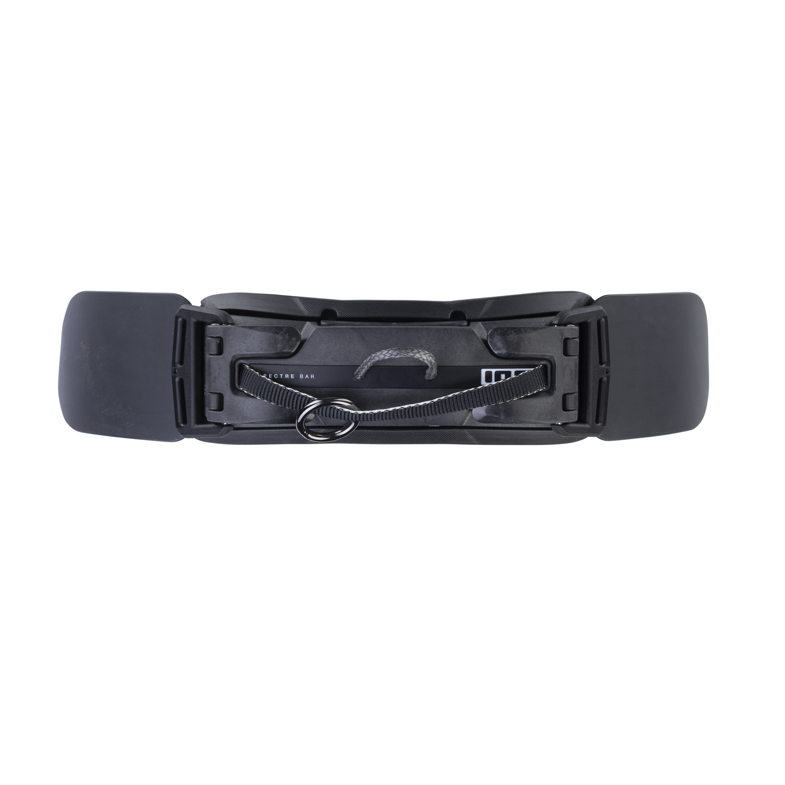 ION Spectre 2 Slider spreader bar in black with carbon base plate and webbing slider