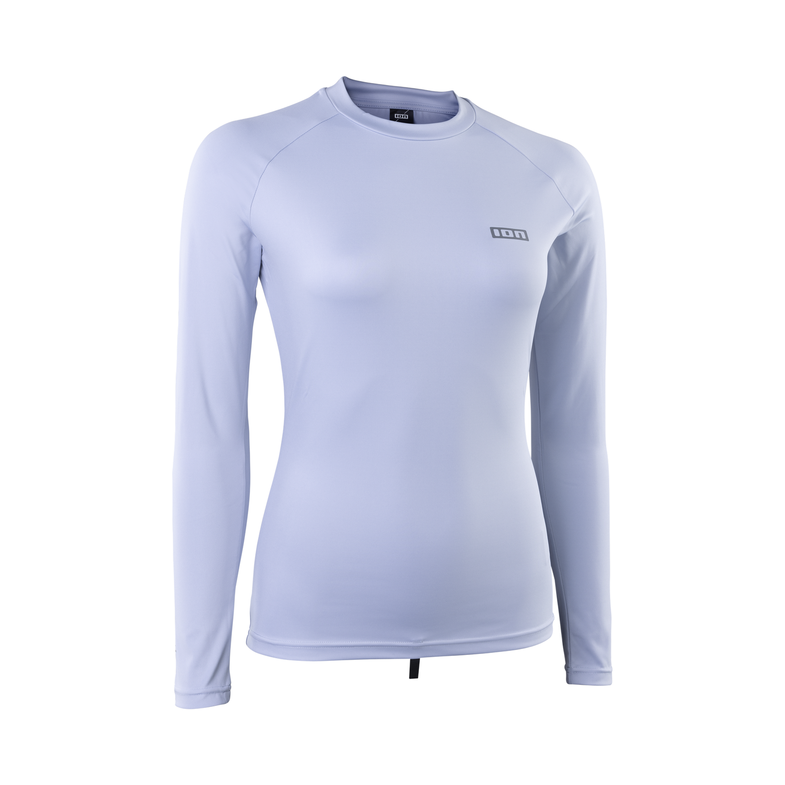 ION Rashguard LS women long-sleeve UV protection top in pale blue-grey