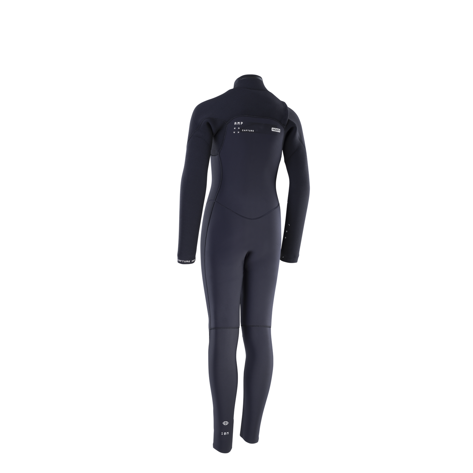 ION Capture Amp combinaison néoprène 4/3mm zip frontal junior en noir