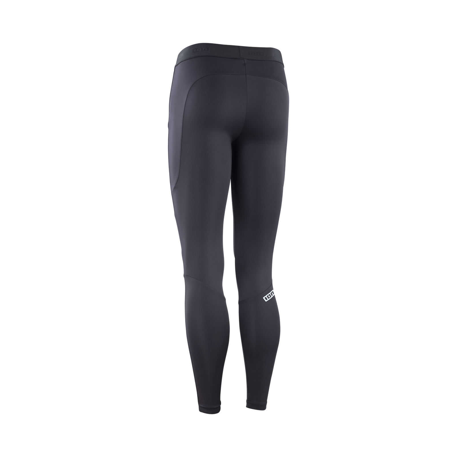 ION Water Bottom Rashguard Leggings femme en noir, vue arrière, avec protection UV UPF 50+