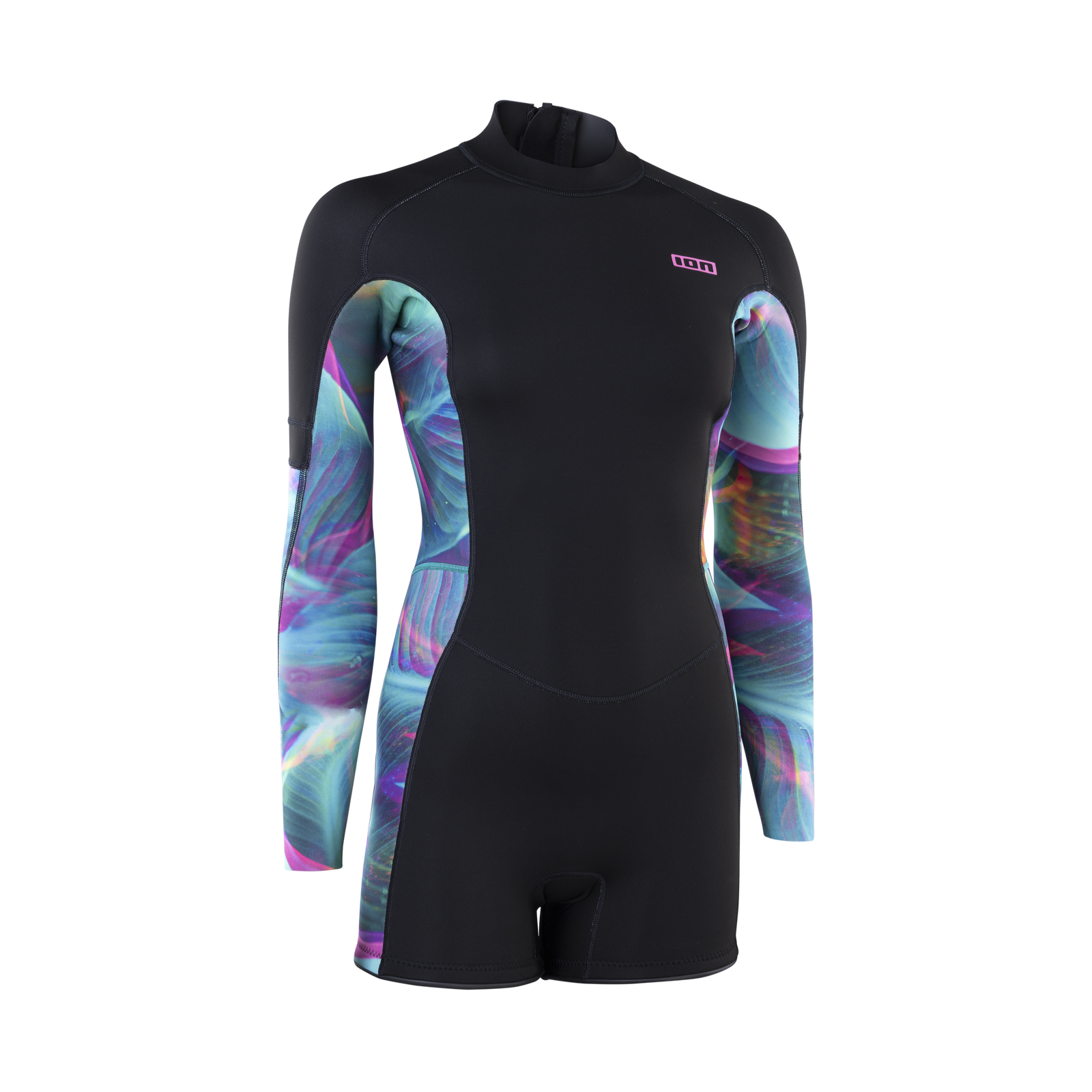 Amaze Shorty 2.0 Long Sleeve Back Zip Wetsuit Women | ION Water