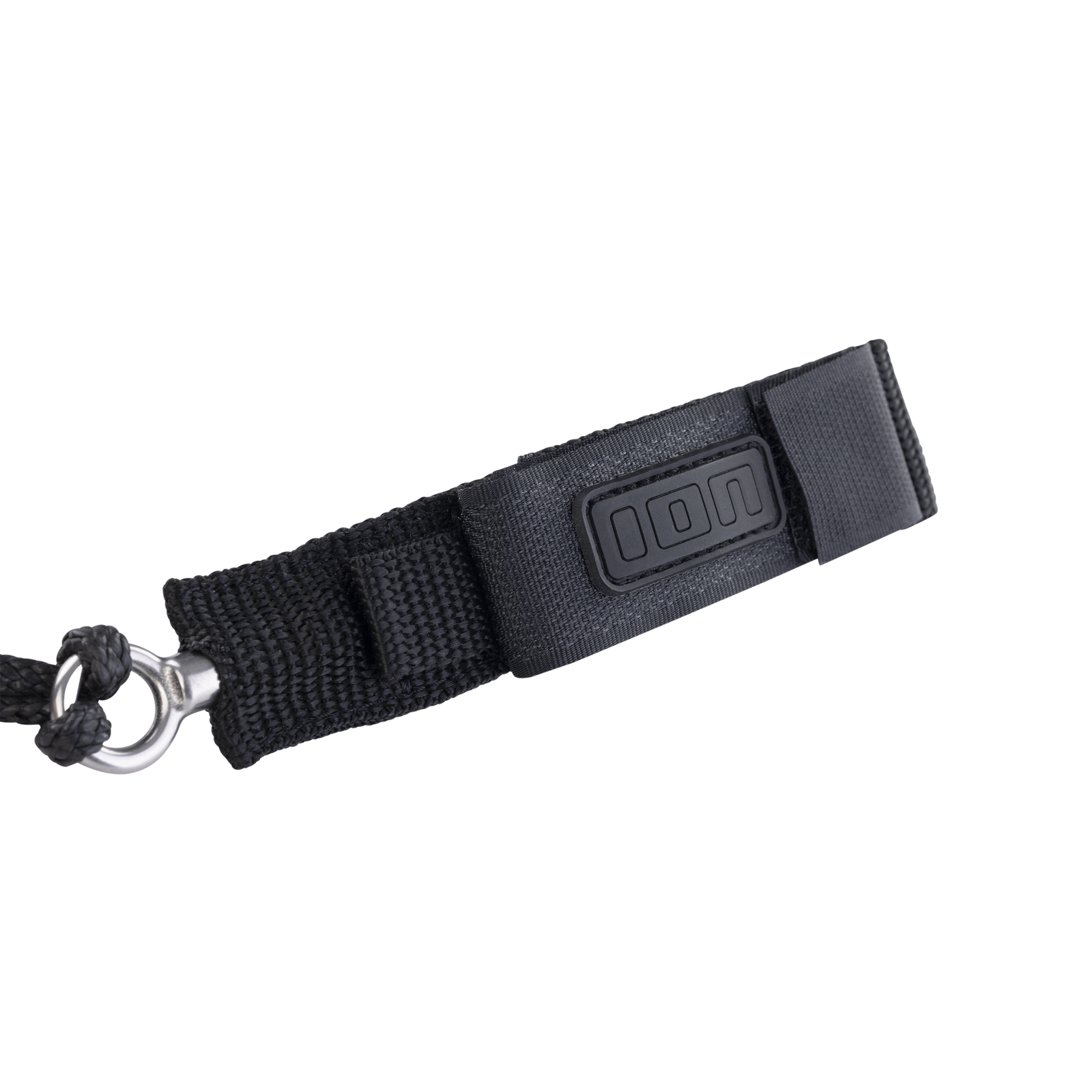 ION Wing Leash Core Waist in black with Dyneema sleeve and stainless steel swivel