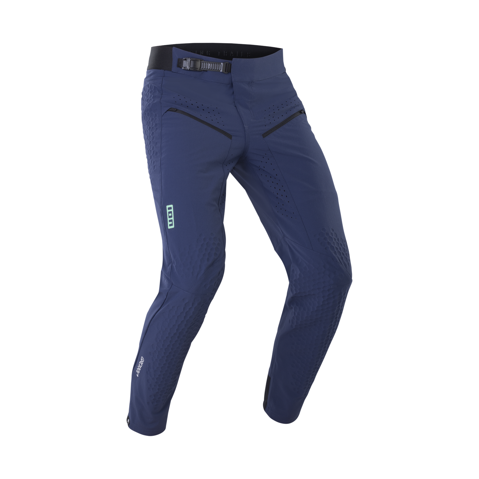 ION Bike GRDXKN Scrub Select MTB trousers in navy blue for downhill and enduro