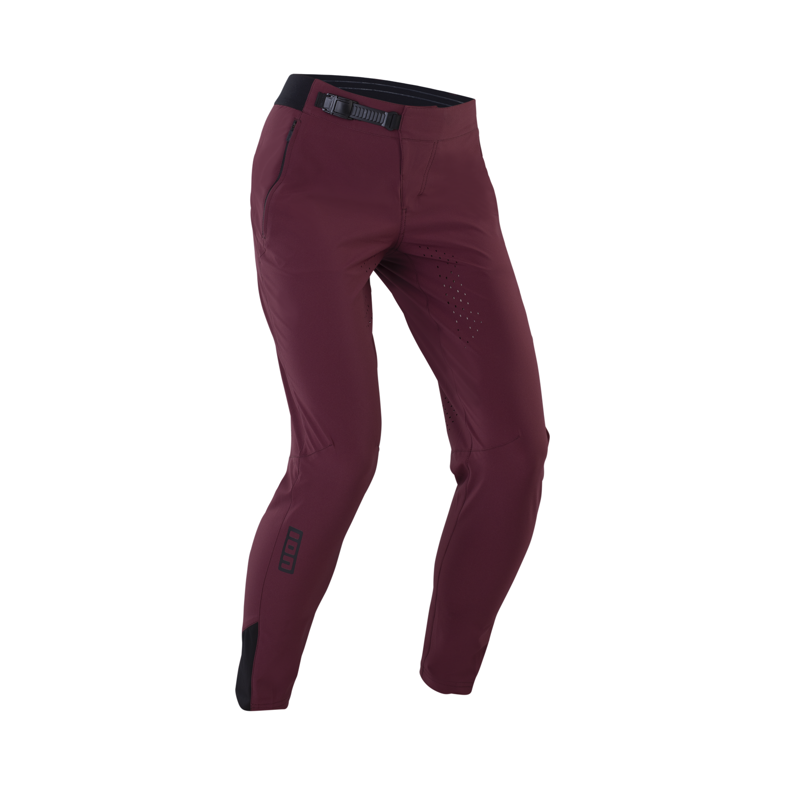 ION Ionic LT cycling trousers women in dark wine red for mountain biking