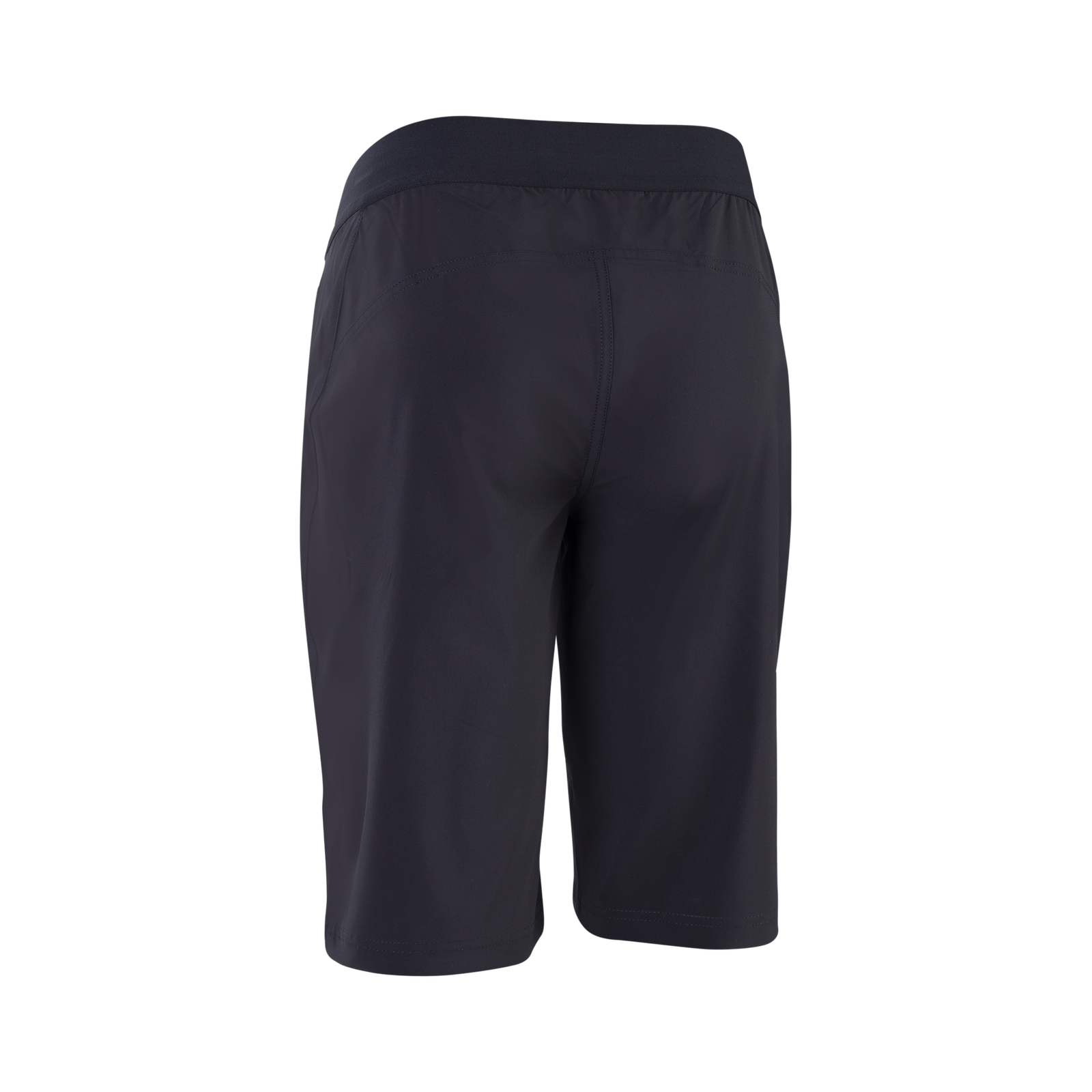 Cuissard court de vélo ION Bike Ionic LT femme en noir pour le VTT — vue arrière