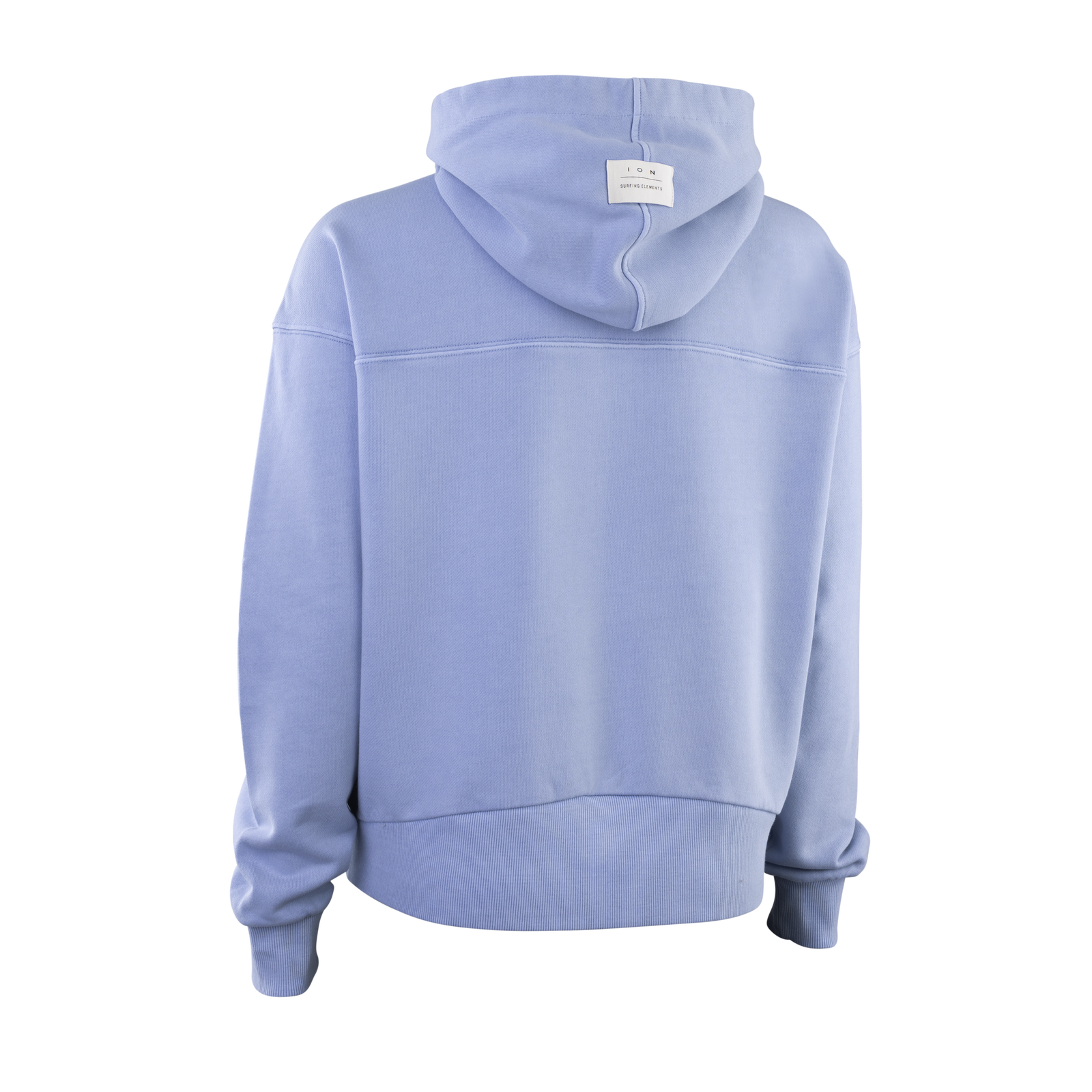ION No bad days Zip Hoody women in periwinkle blue – back view