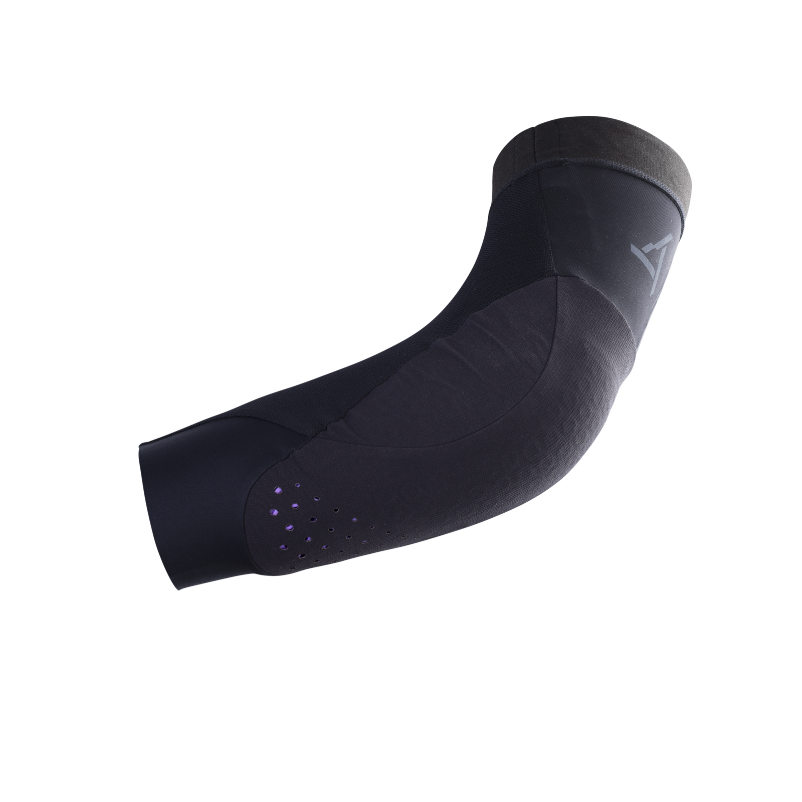 ION ARCON LT unisex elbow guard in black with CE Level 2 RE ZRO® protection and laser-cut ventilation