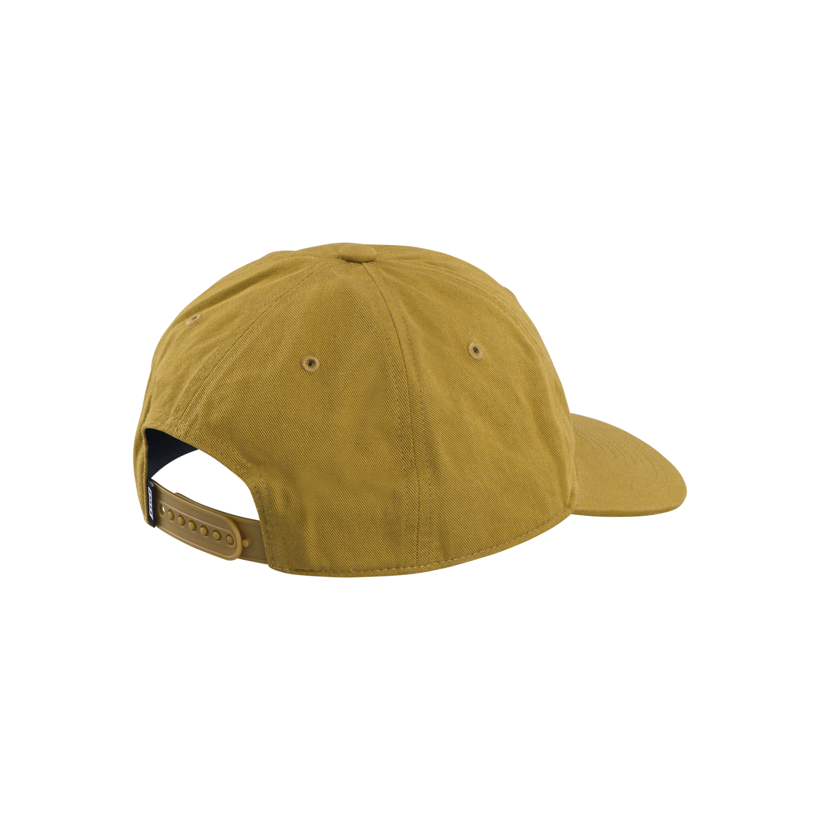 ION Session cap onesize in gold back view with snapback closure
