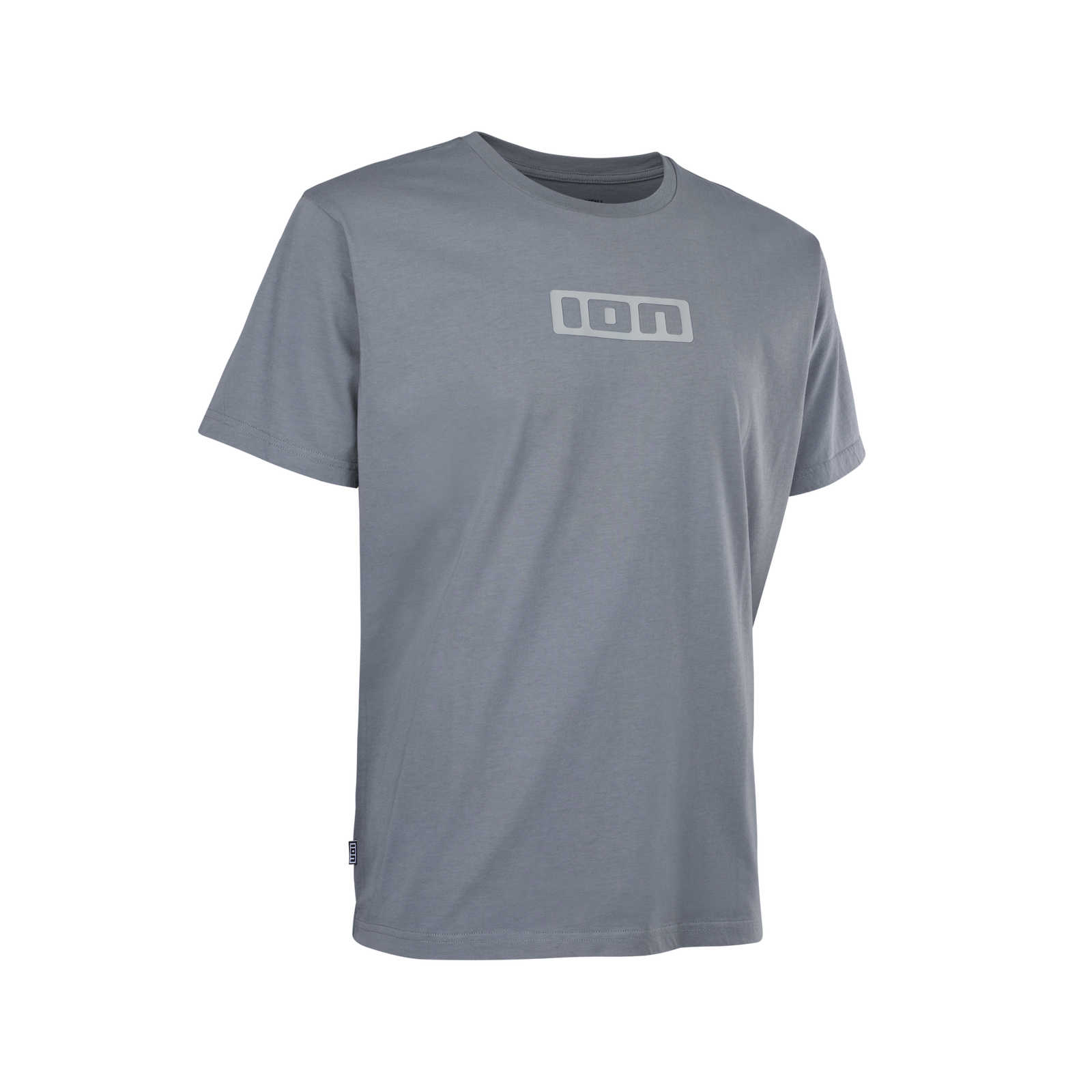 ION Ionic men's short-sleeve t-shirt in slate grey with tone-on-tone logo