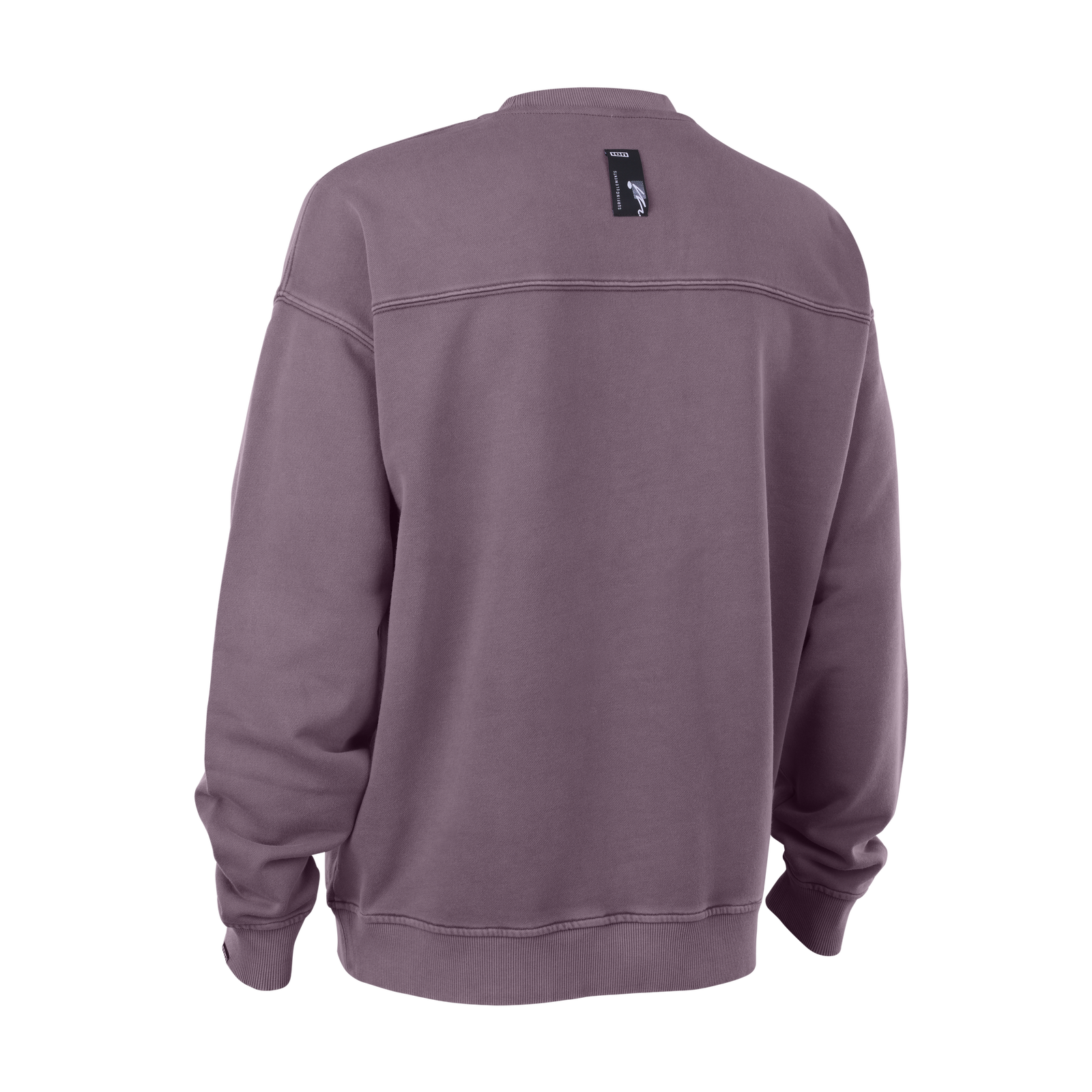 ION Mood men's crewneck sweater in dusty mauve back view