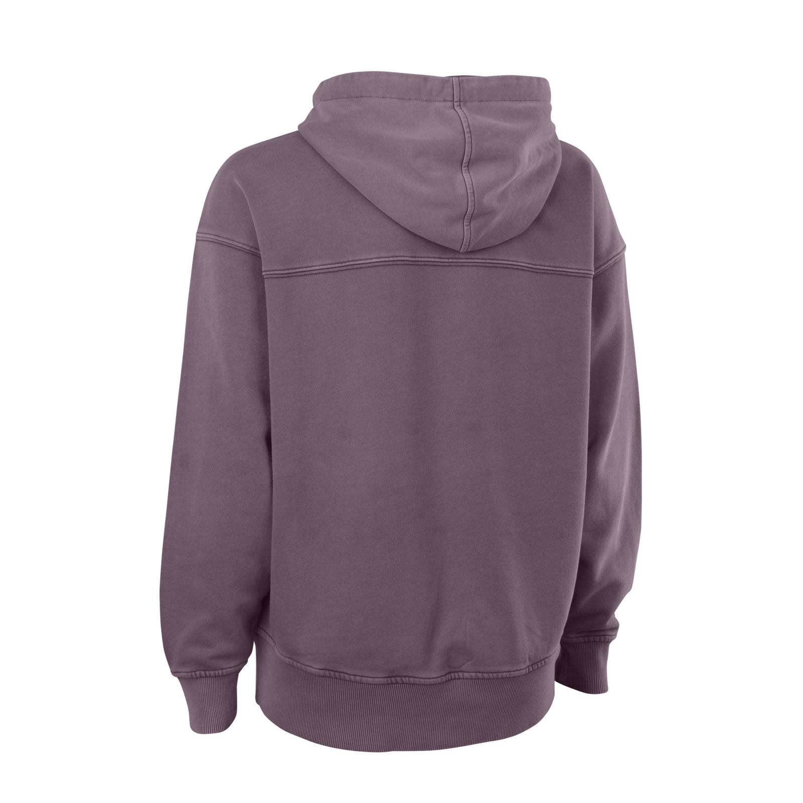 ION Water No Bad Days women's hoodie in dusty mauve back view