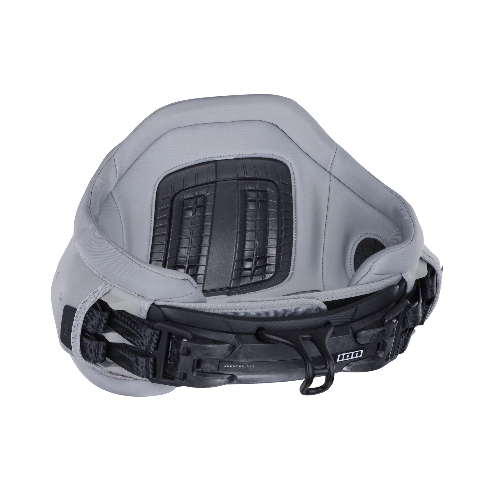 ION Radium waist harness in light grey with Spectre Bar 2 spreader system