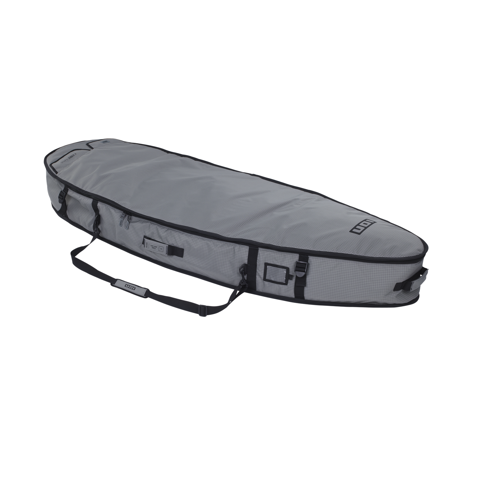 ION Core Triple surf boardbag 6'8" in charcoal grey