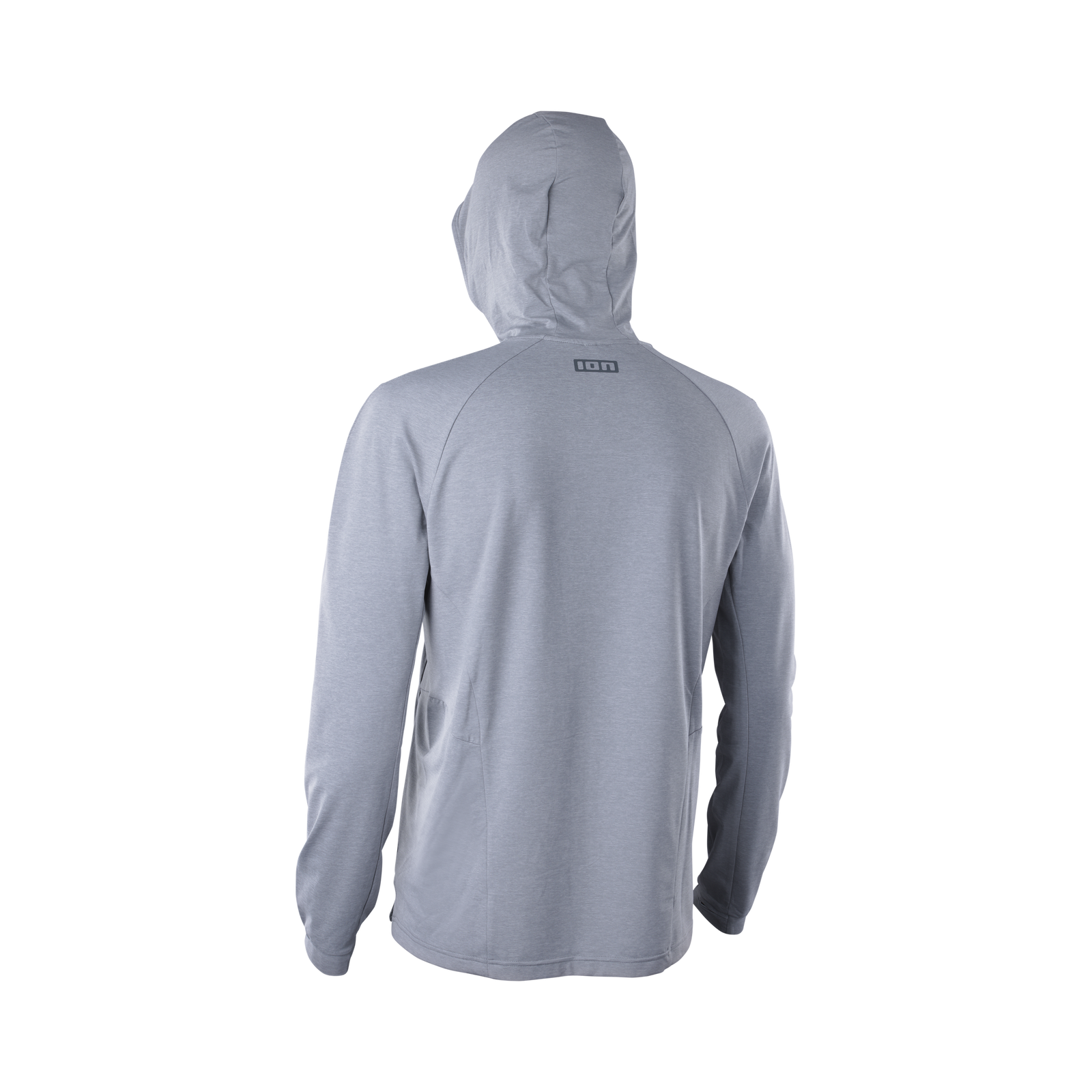 ION Water Storm Pro LS men's wetshirt in heather grey back view