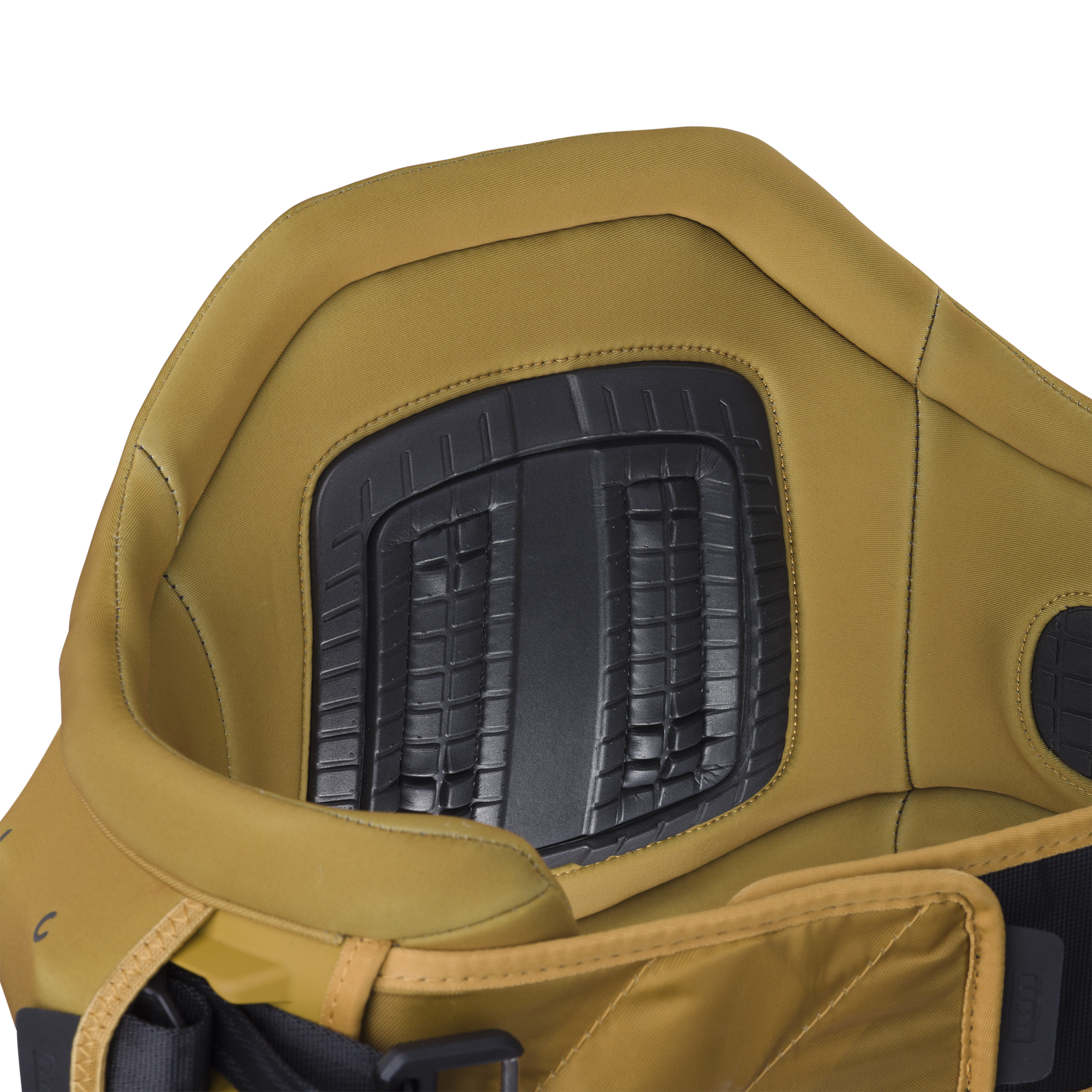 Harnais de taille ION Apex en olive dorée avec détail du dosseret Ergo Pad