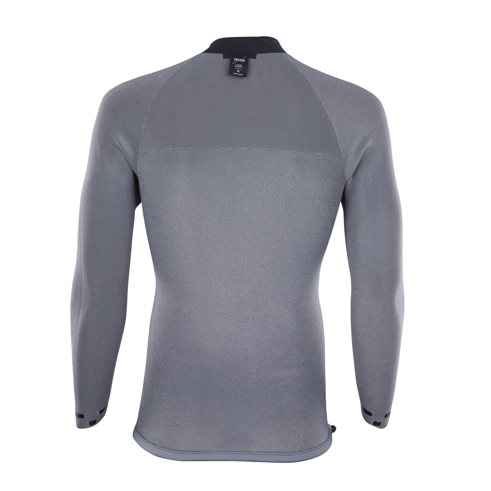 ION Neo Top 2/2 long sleeve neoprene top men in slate grey, back view