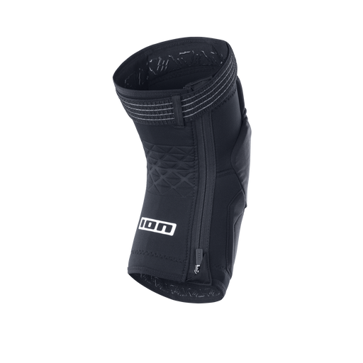 ION Bike K-Pact Zip knee pads in black with E-zipper and Level 2 RE ZRO impact protection