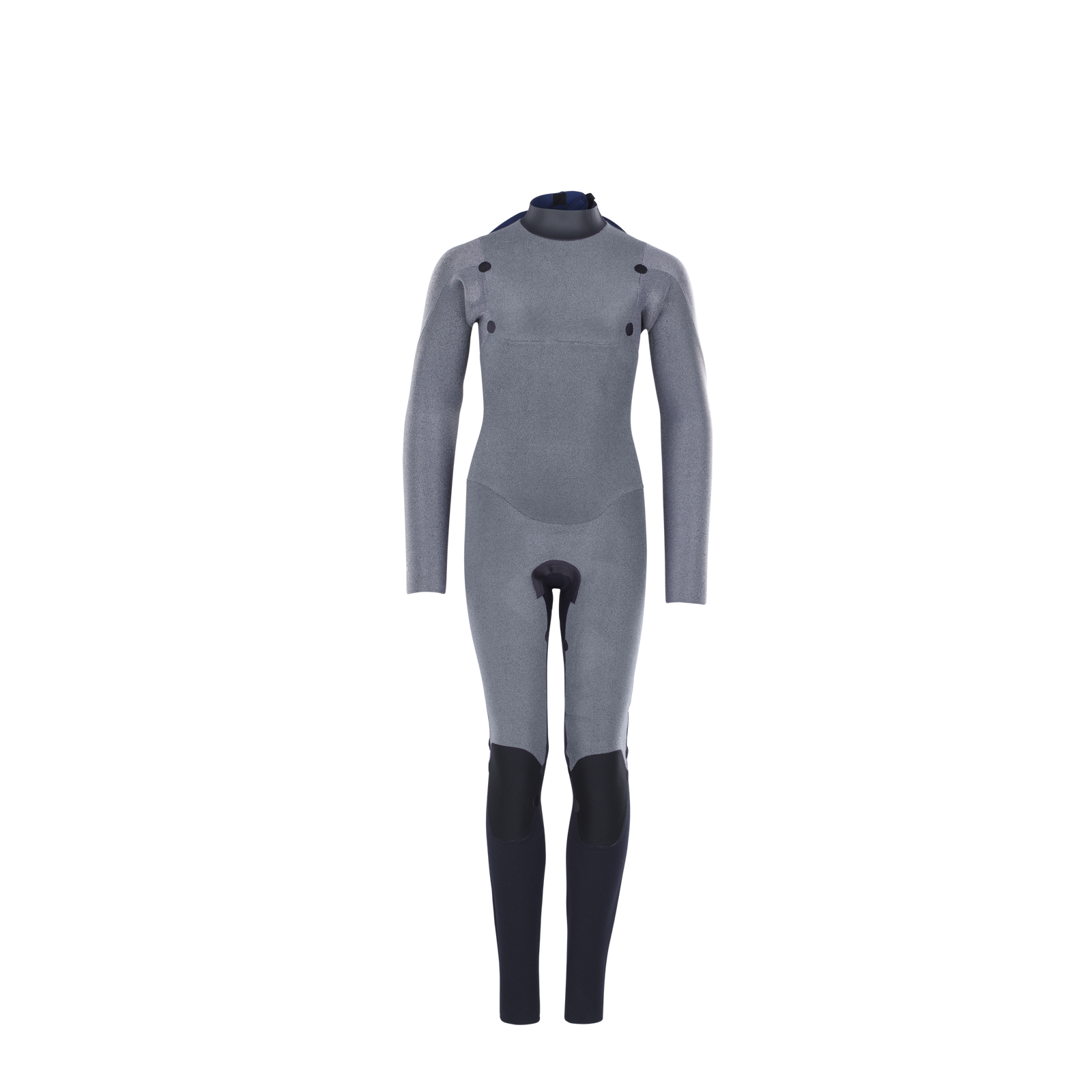 ION Capture 4/3mm Backzip Junior-Neoprenanzug in grau und schwarz