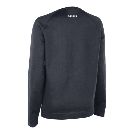 ION Surf Shield long sleeve wetshirt unisex in charcoal black back view