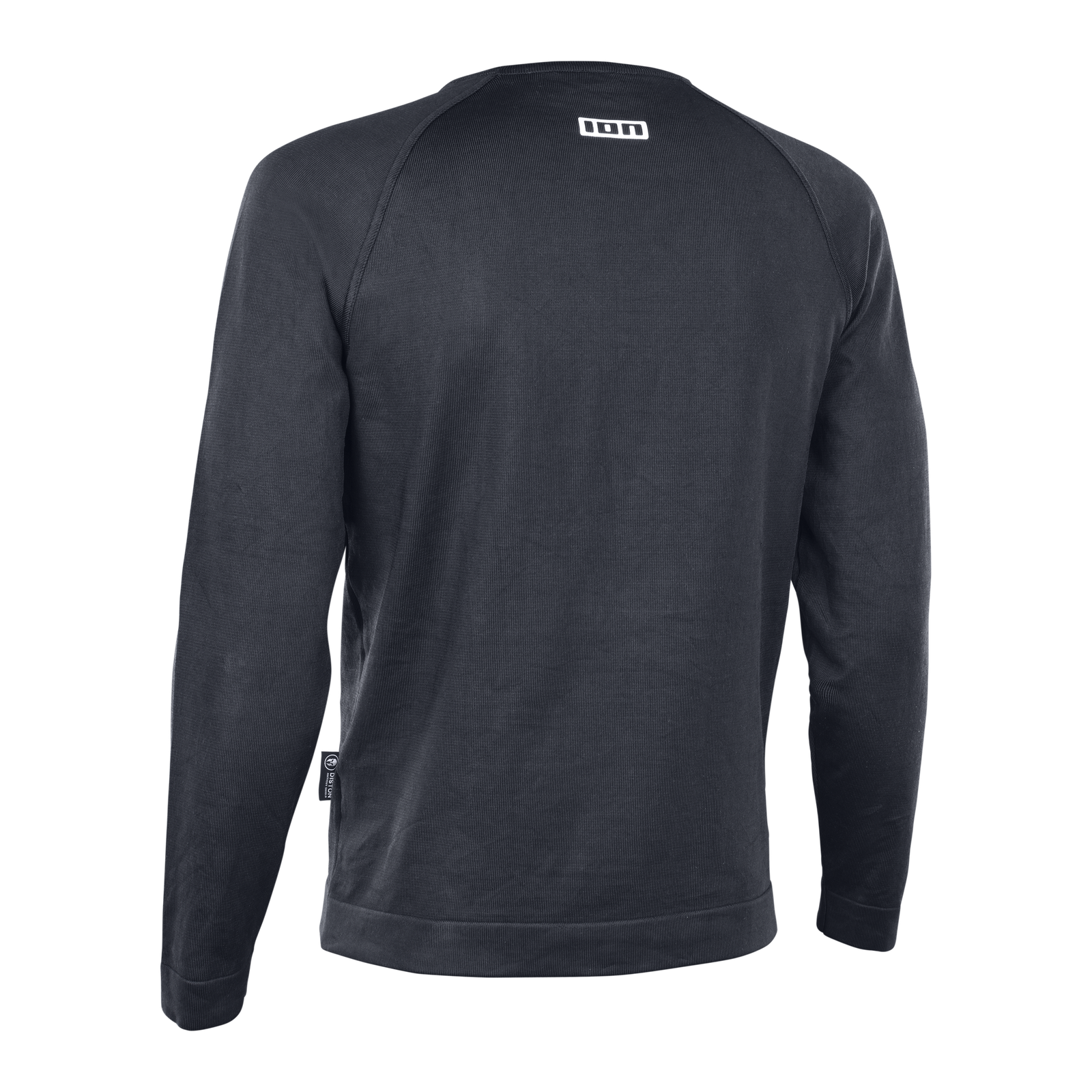 ION Water Wetshirt LS Surf Shield Langarm-Rashguard in charcoal schwarz, Rückenansicht