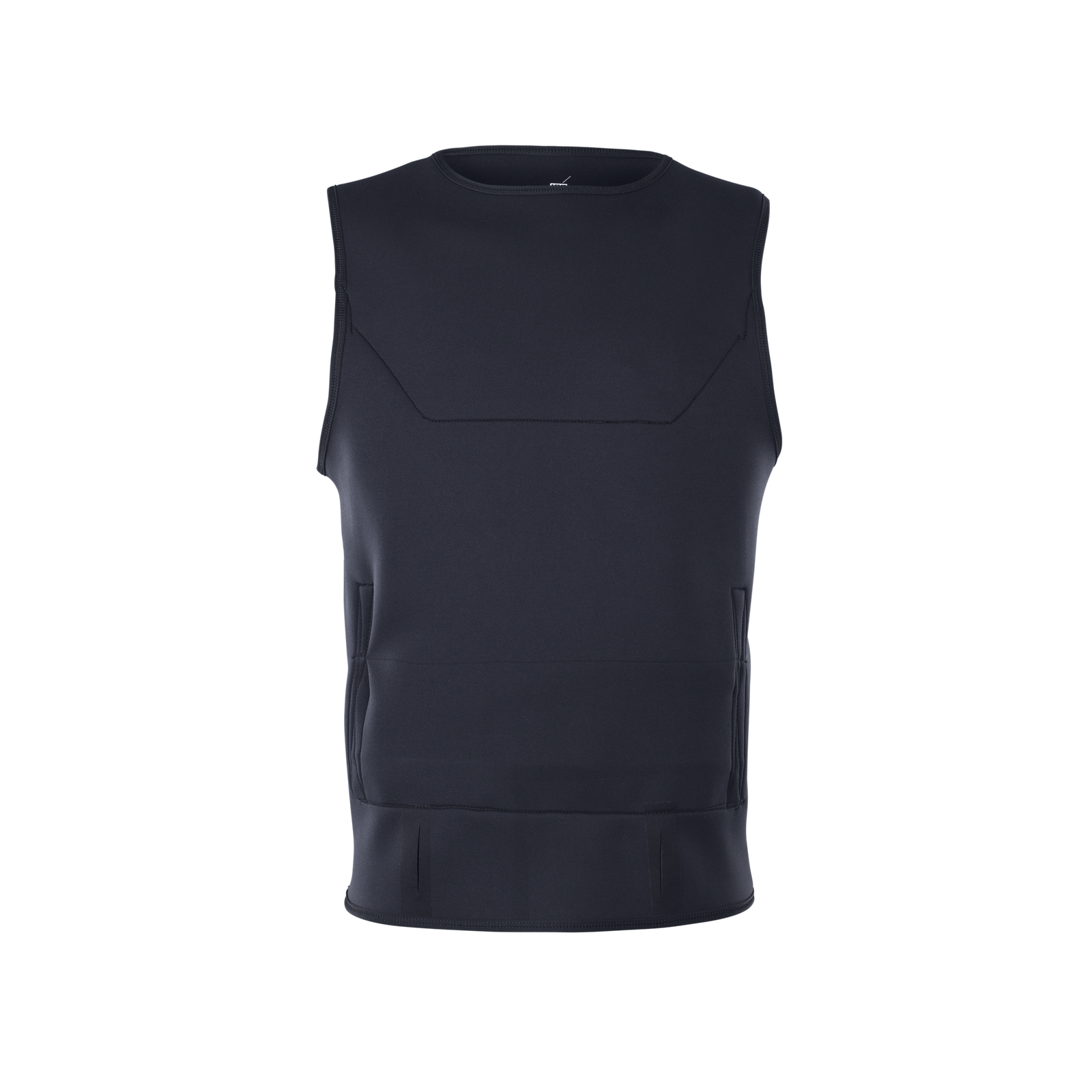ION Neo Jam unisex neoprene vest sleeveless in black, front view